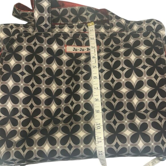 JuJuBe Be Prepared Diaper Bag Crimson Kaleidoscope Rare Floral Large - Picture 5 of 16